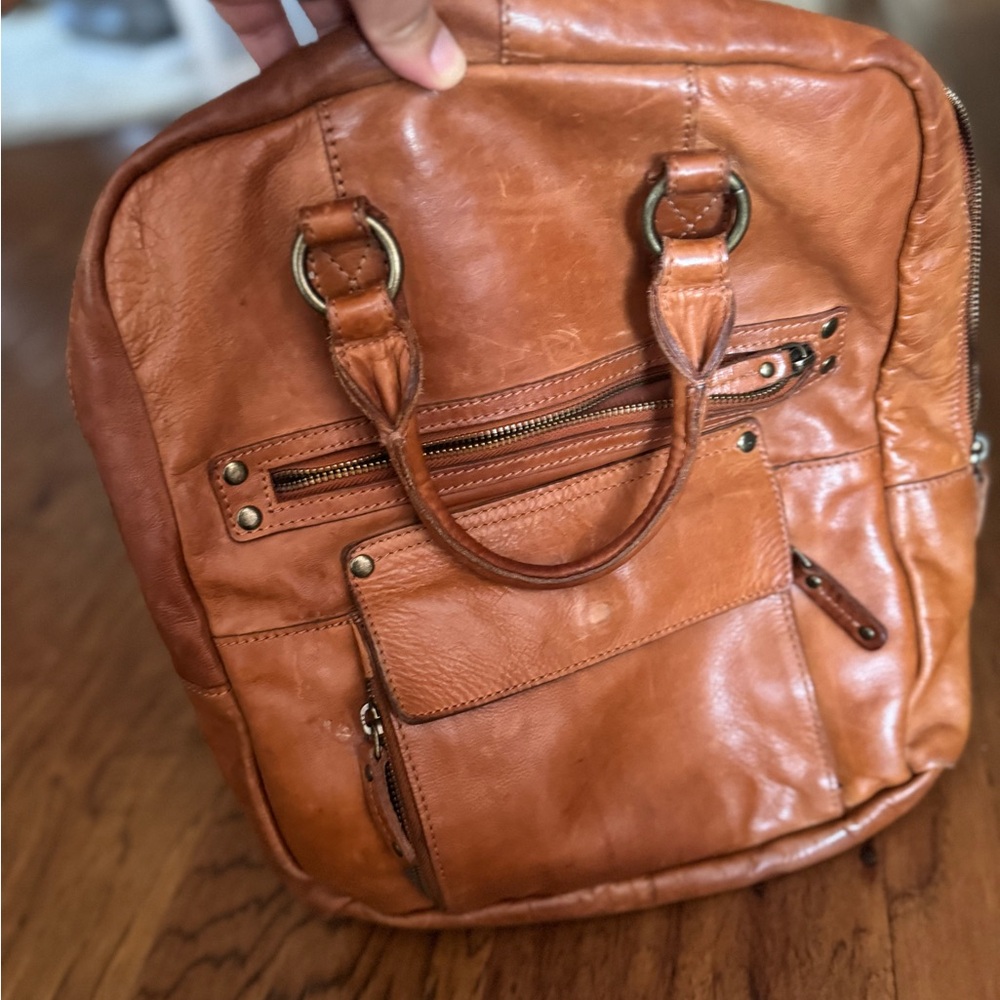 Tan Leather Women's Bag